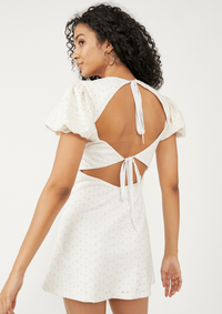 Thumbnail for Apricot Rose Mini Dress White, Dresses by Free People | LIT Boutique