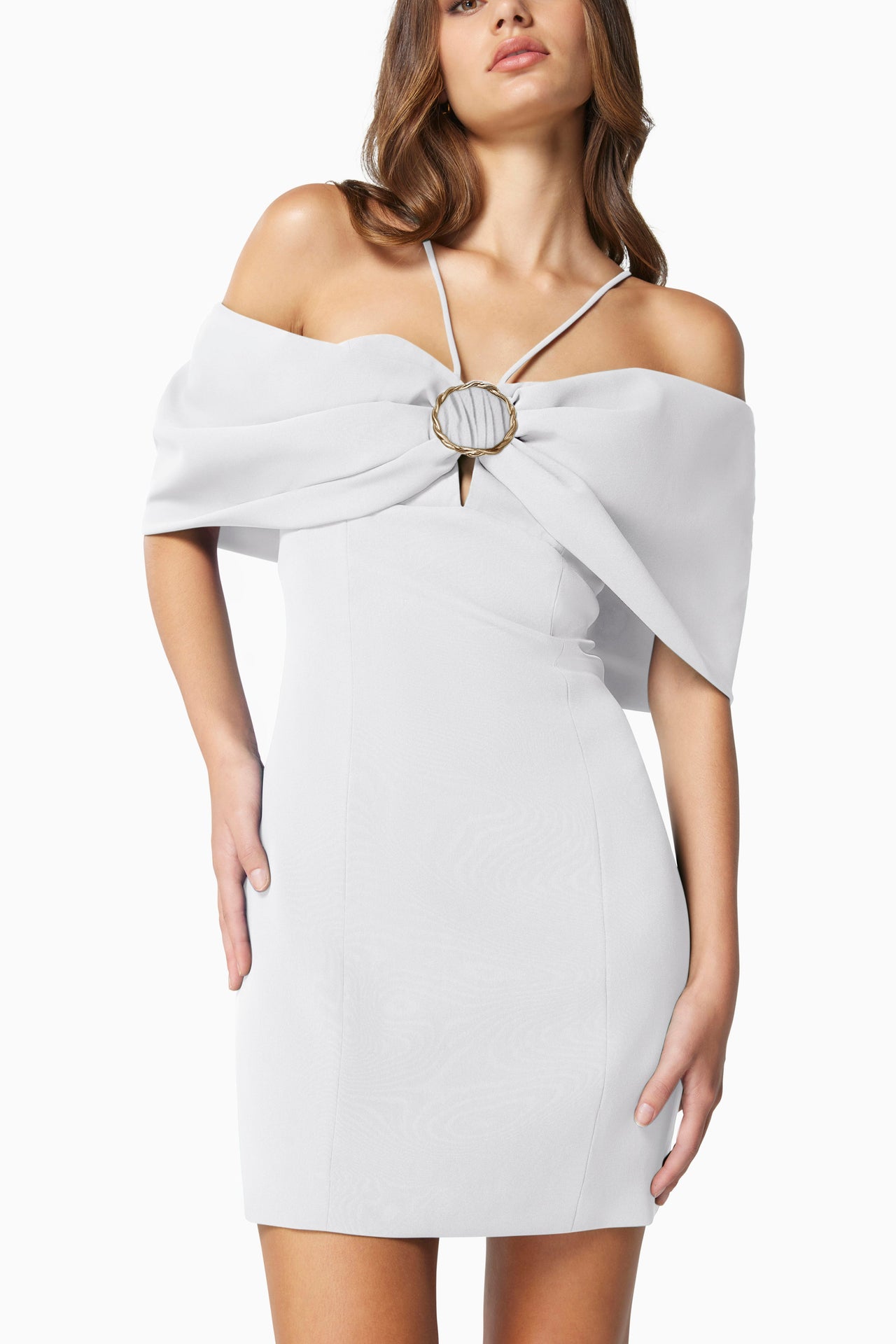 Arctic Mini Dress Ivory, Dress by Elliatt | LIT Boutique