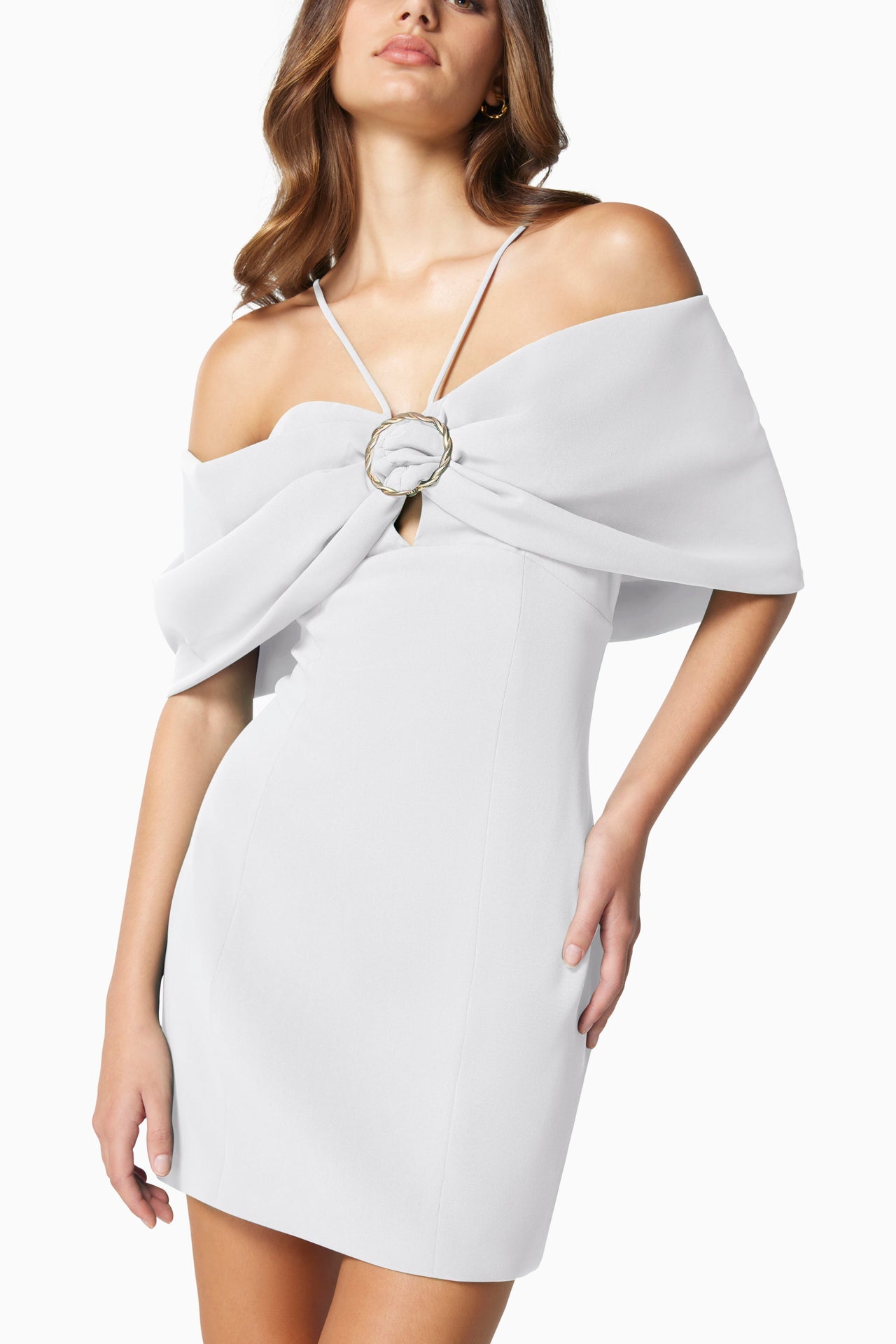 Arctic Mini Dress Ivory, Dress by Elliatt | LIT Boutique