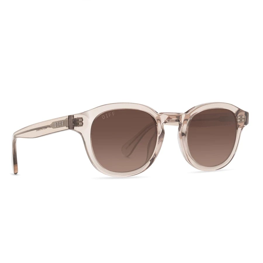 Arlo XL Vintage Crystal Brown Gradient Sunglasses, Sunglasses by DIFF Sunglasses | LIT Boutique
