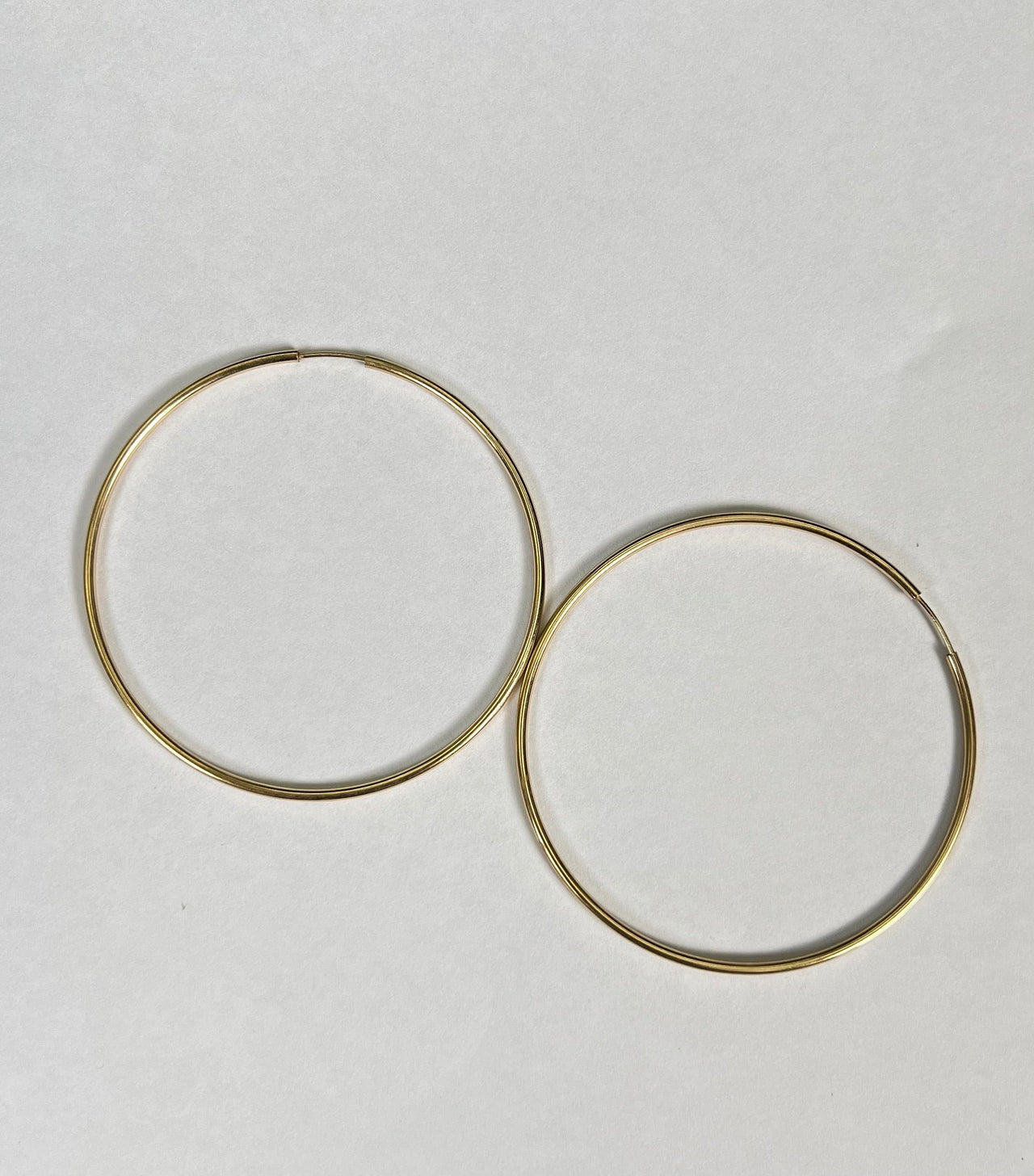 Aven Medium Hoop Earrings 14k Gold, Earring by LX1204 | LIT Boutique