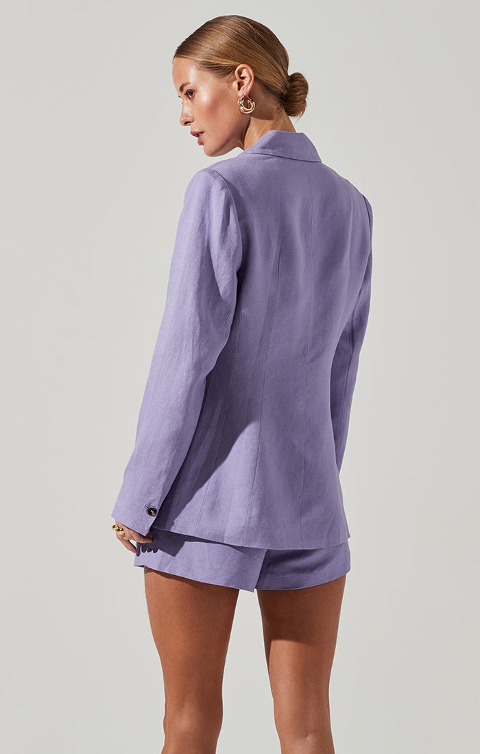 Ayra Blazer Lavender, Jacket by ASTR | LIT Boutique