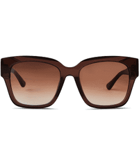 Thumbnail for Bella II Deep Amber Terracotta Gradient Sunglasses, Sunglasses by DIFF Sunglasses | LIT Boutique