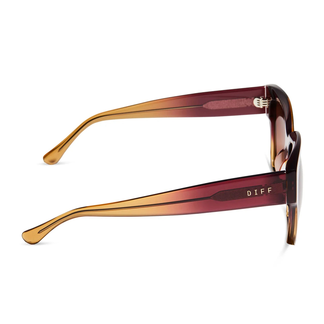Bella II Sunglasses Clayton Brown Gradient, Sunglasses by DIFF Eyewear | LIT Boutique