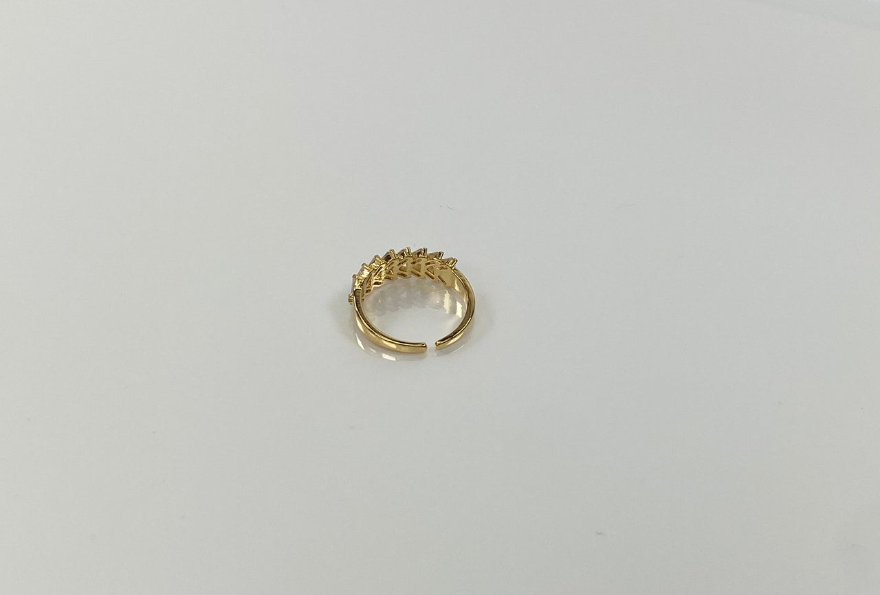 Bentley Baguette Ring 14k Gold, Rings by Secret Box | LIT Boutique