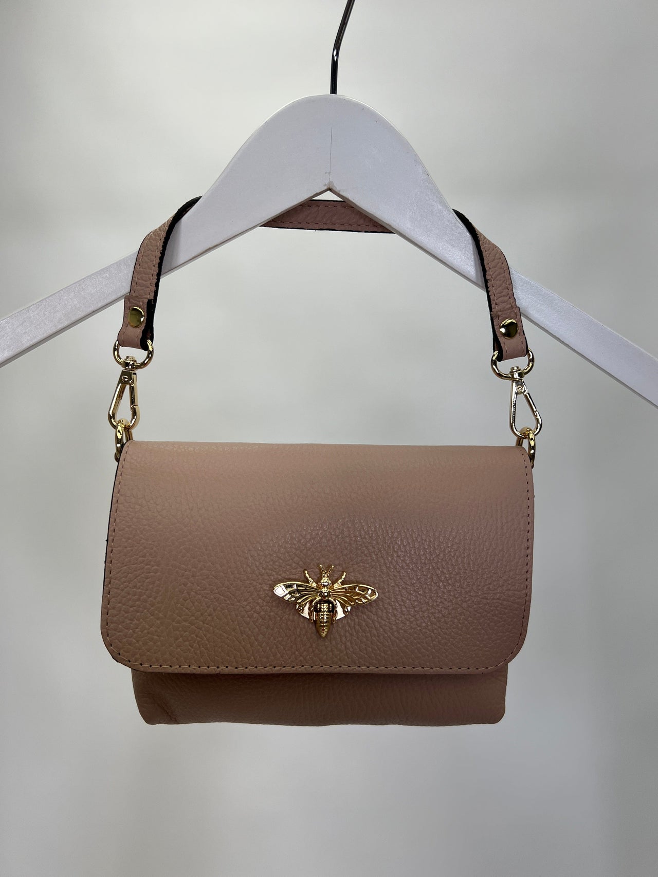 Bethany Shoulder Bag Blush, Bag by German Fuentes | LIT Boutique