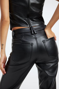 Thumbnail for Better Than Leather Good Icon Black, Bottoms by Good American | LIT Boutique