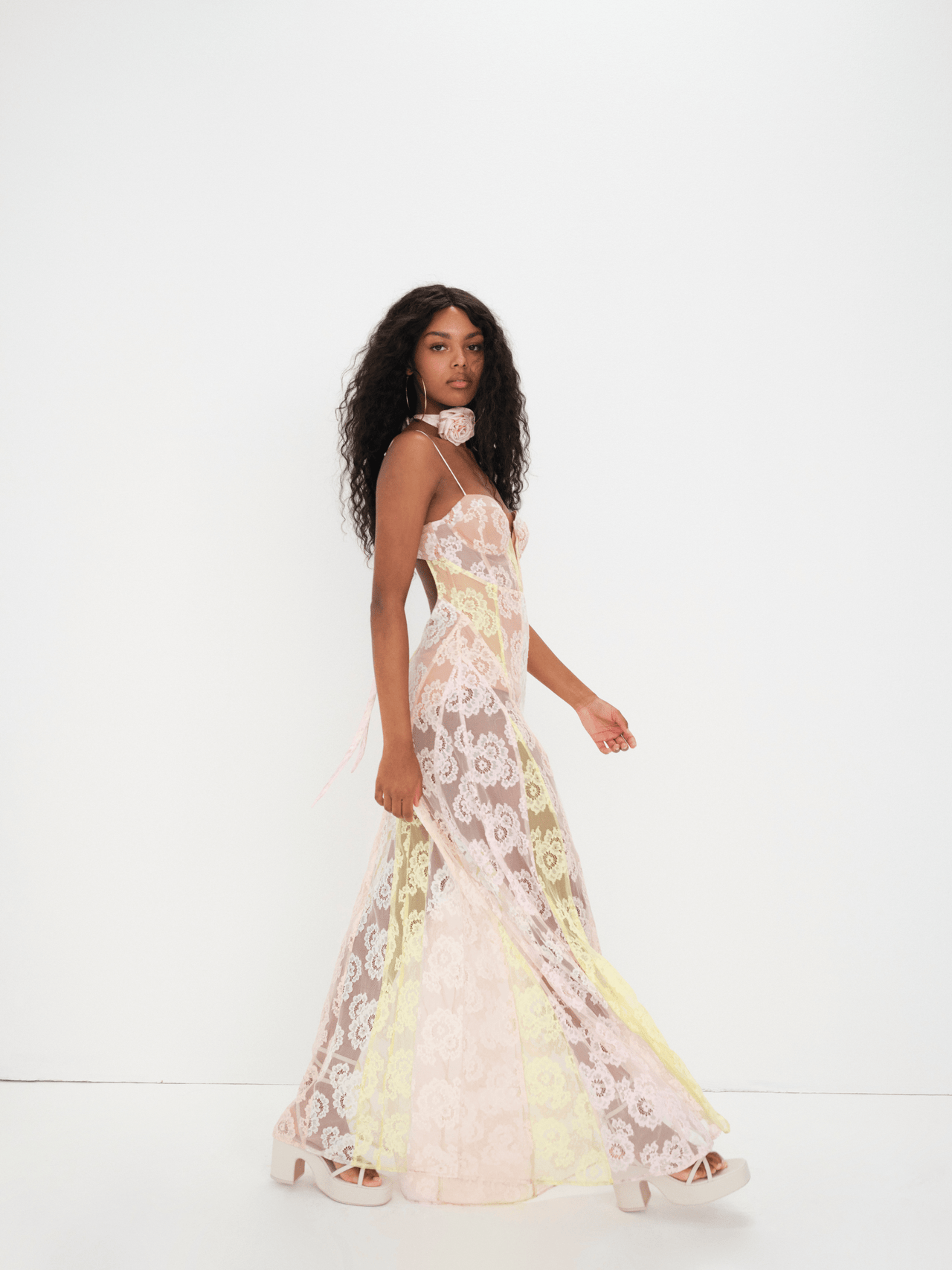 Blossom Maxi Dress Multi, Dress by For Love & Lemons | LIT Boutique