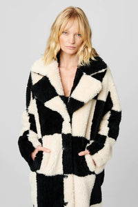 Thumbnail for Bold Move Checkerboard Jacket Black White, Jacket by Blank NYC | LIT Boutique