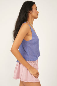 Thumbnail for Boucle Sweater Tank Prep Peri, Tops Blouses by Free People | LIT Boutique