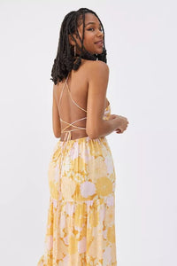 Thumbnail for Brianna Maxi Dress Multi, Dress by Mink Pink | LIT Boutique