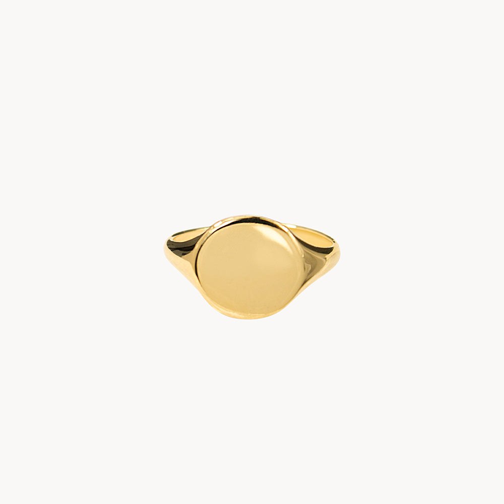 Brixton Signet Ring 14k Gold, Ring by SecretBox | LIT Boutique