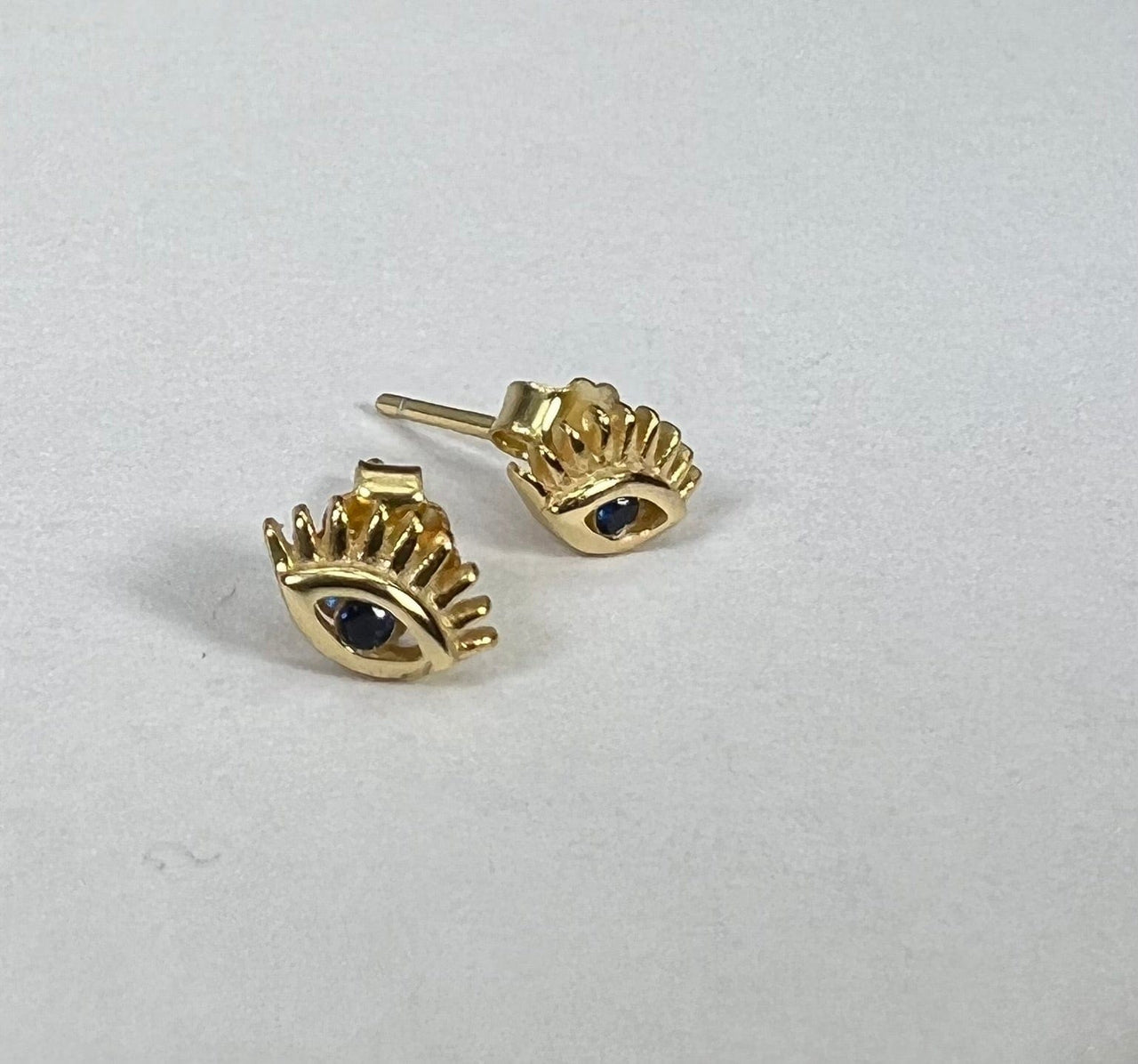 Calix Evil Eye Studs 14k Gold, Earring by LX1204 | LIT Boutique