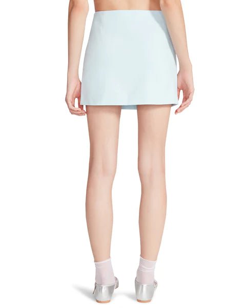 Cam Slit Skort Blue, Skirts by Steve Madden | LIT Boutique