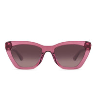 Thumbnail for Camila Macarena Pink Crystal Wine Gradient Sunglasses, Sunglasses by DIFF Sunglasses | LIT Boutique