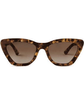 Camila Toasted Coconut Brown Gradient Sunglasses, Sunglasses by DIFF Sunglasses | LIT Boutique