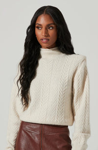 Thumbnail for Carlota Sweater Cream, Sweater by ASTR | LIT Boutique