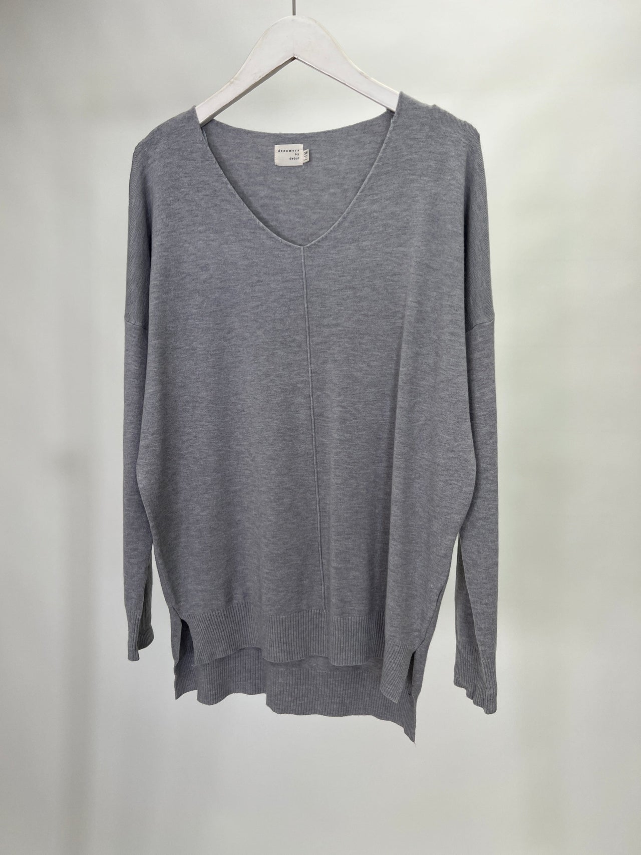 Chesler Sweater Heather Grey, Sweater by Dreamers | LIT Boutique
