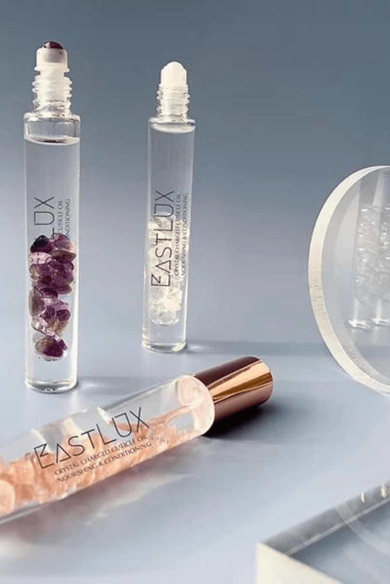 Clear Quartz Crystal Cuticle Oil, Accessories by EastLux Co | LIT Boutique