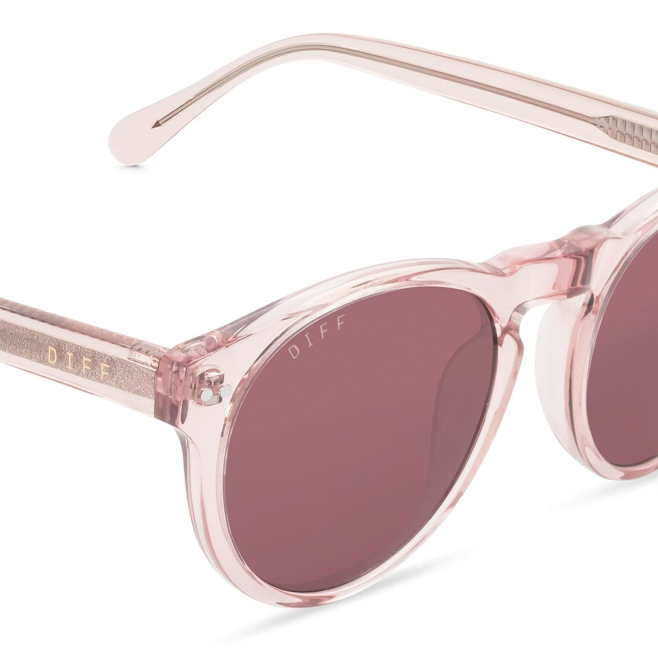 Cody Azalea Crystal Wine Sunglasses, Sunglasses by DIFF Sunglasses | LIT Boutique