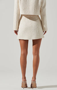 Thumbnail for Covina Skirt Cream, Skirt by ASTR | LIT Boutique