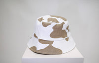 Thumbnail for Cow Print Bucket Hat Beige, Hat by Lucca | LIT Boutique