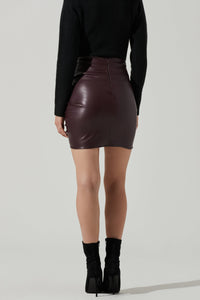 Thumbnail for Dancing Queen Skirt Eggplant, Skirt by ASTR | LIT Boutique