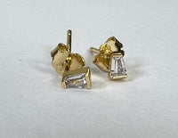 Thumbnail for Dawson Diamond Studs 14k Gold, Earring by LX1204 | LIT Boutique