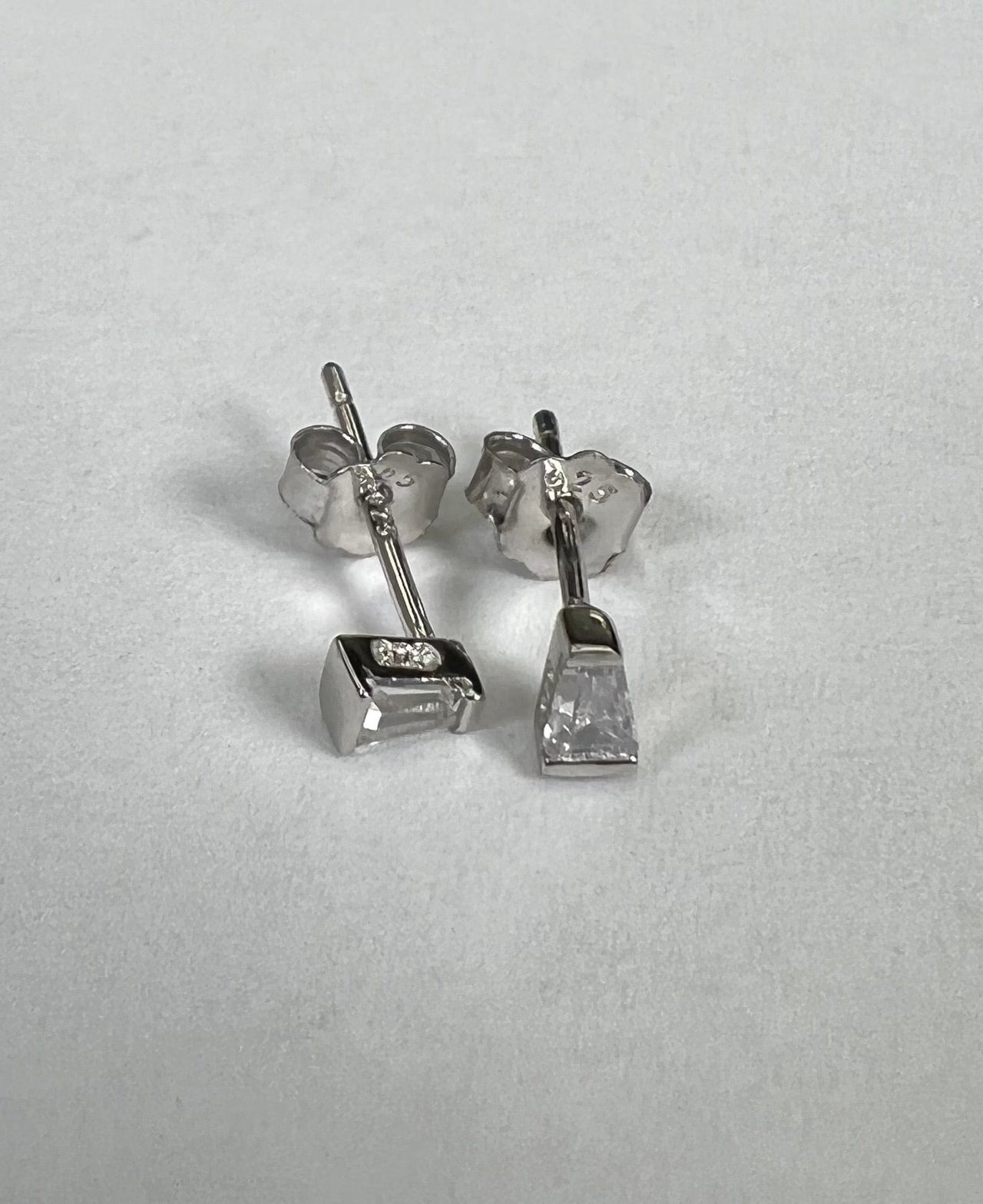 Dawson Diamond Studs 925 Sterling Silver, Earring by LX1204 | LIT Boutique