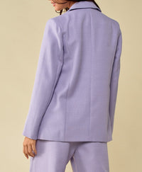 Thumbnail for Dusty Lavender Blazer, Blazer Jacket by Blue Blush | LIT Boutique