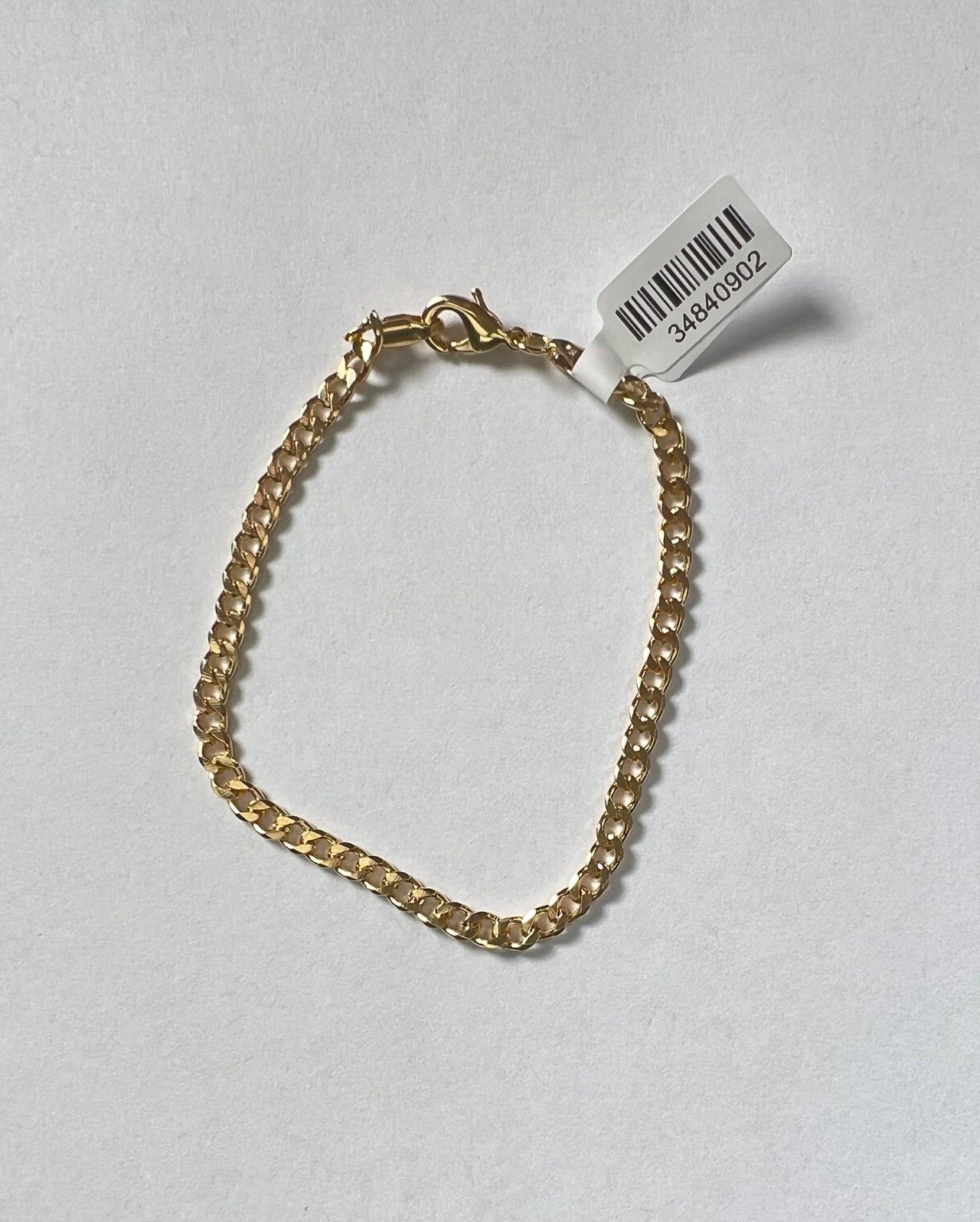 Eliot Curb Chain Bracelet 18k Gold, Bracelet by LX1204 | LIT Boutique