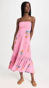Thumbnail for Rosie Posie Midi Dress, Midi Dress by Free People | LIT Boutique