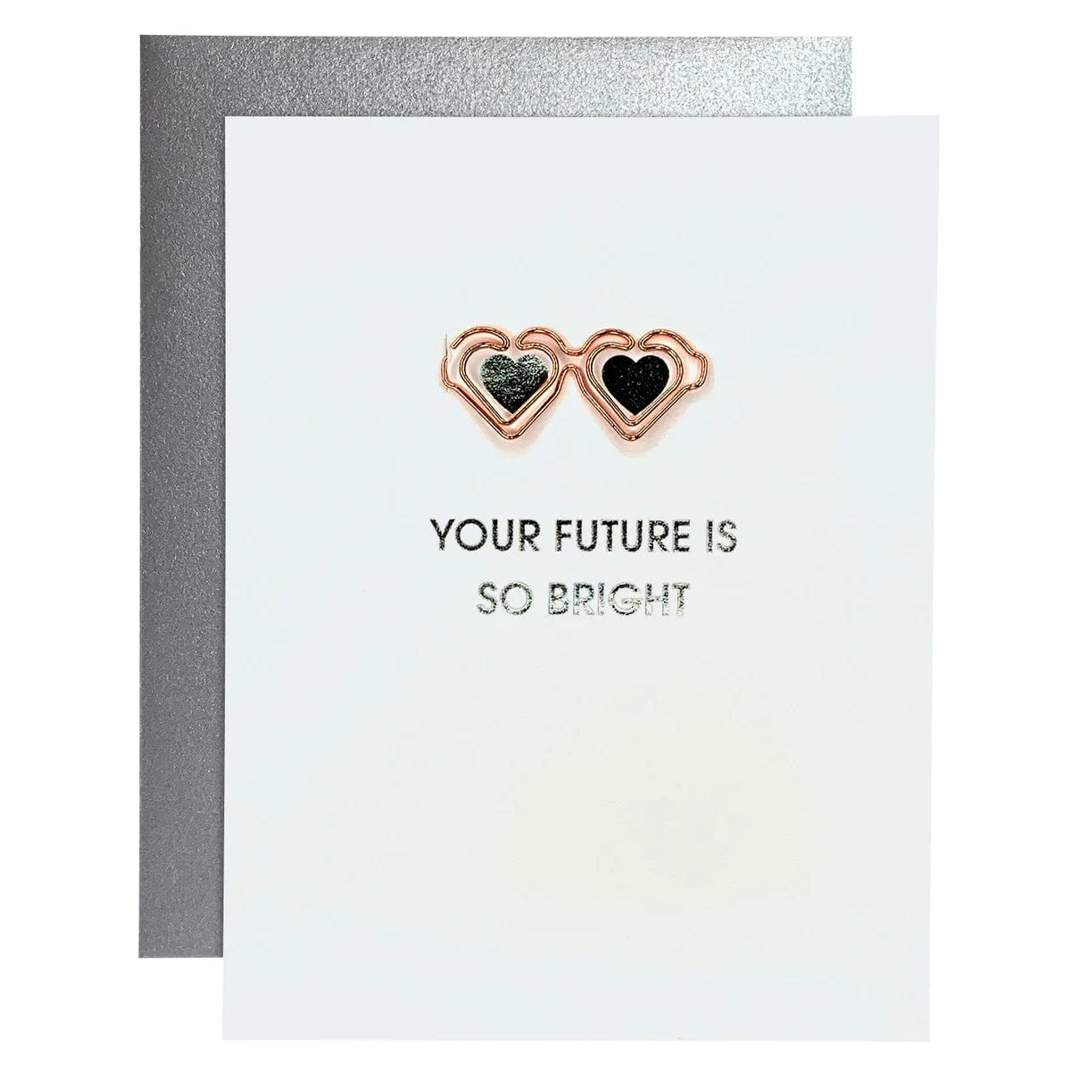 Future is Bright Letterpress Card, Gift by Chez Gagne | LIT Boutique