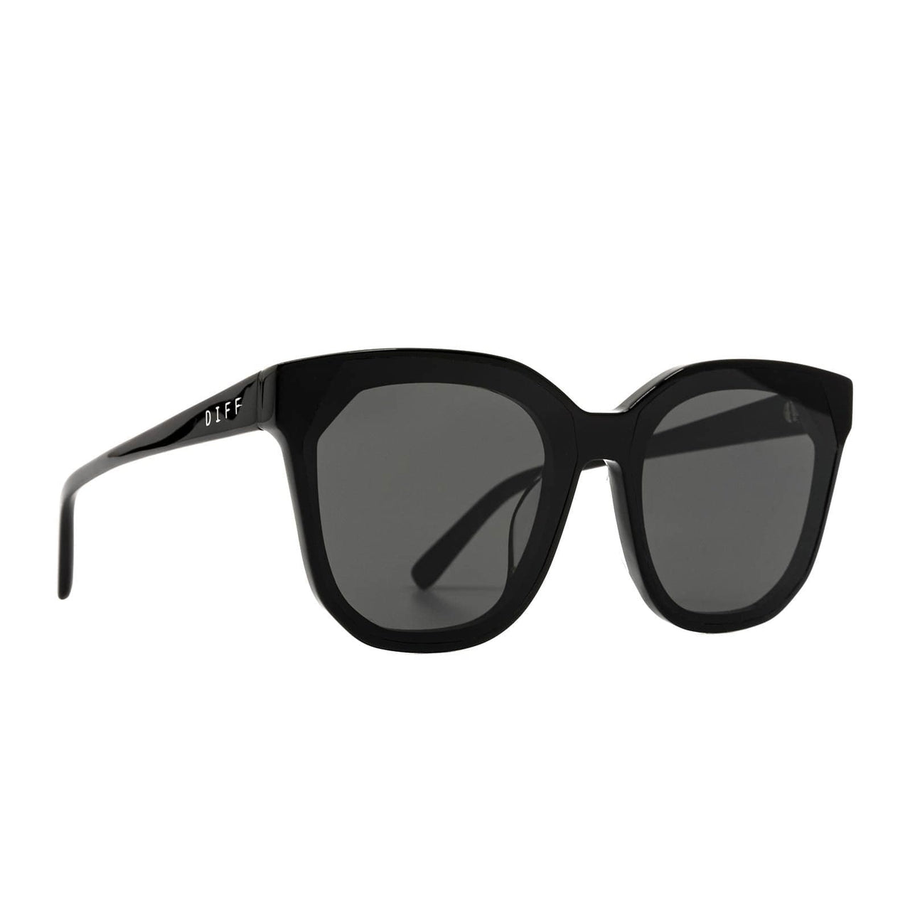 Gia Black and Grey Sunglasses, Sunglasses by DIFF Sunglasses | LIT Boutique