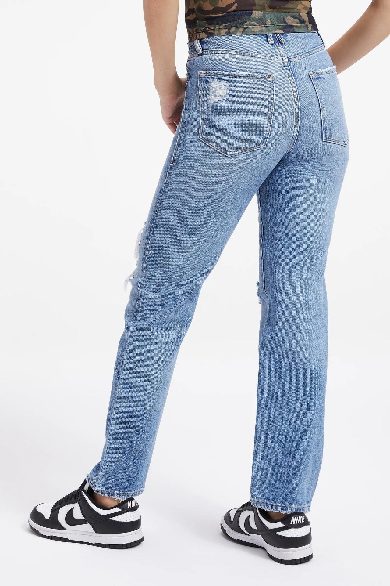Good 90s Straight Leg Jeans Indigo 244 | LIT Boutique