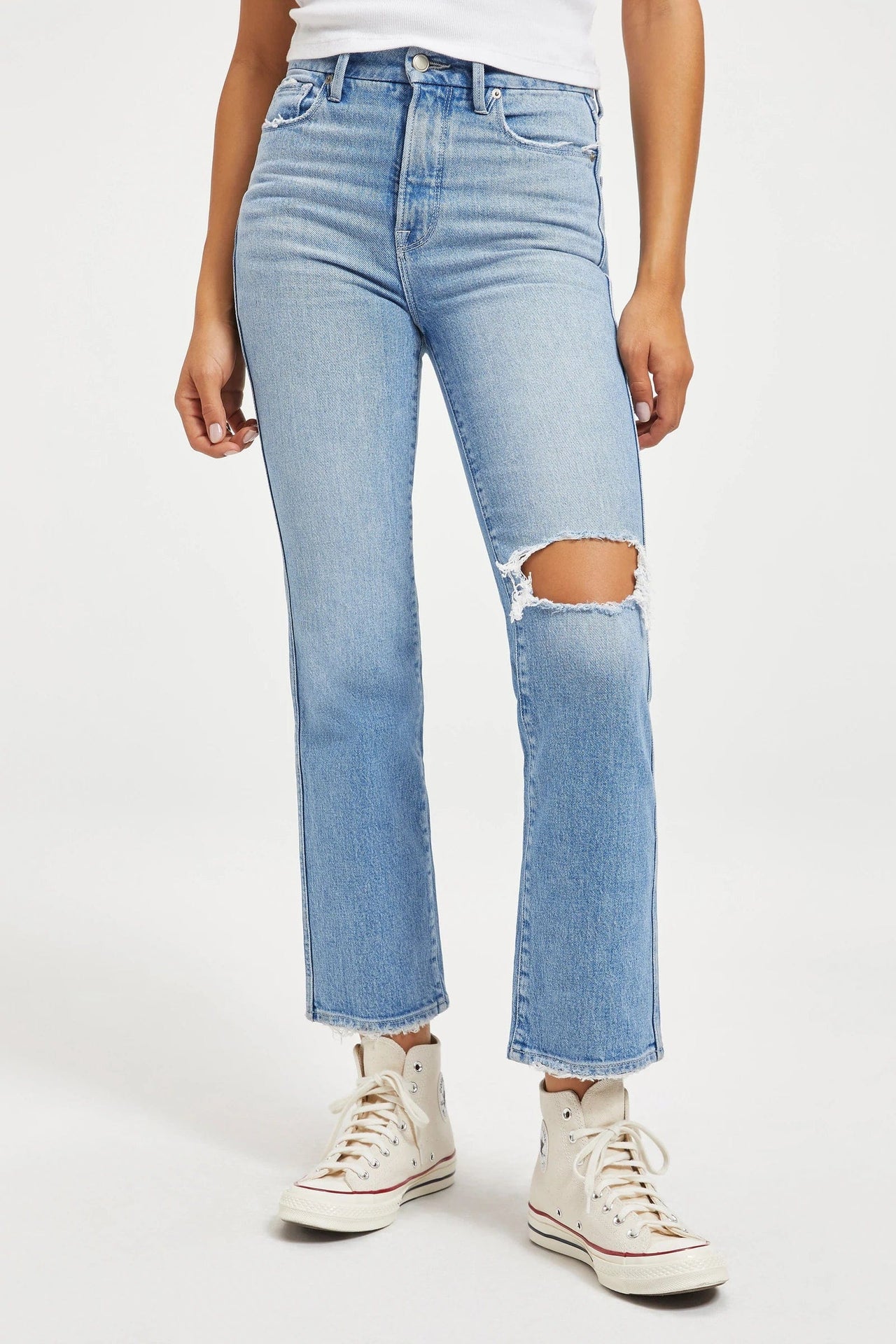 Good Curve Straight Leg Jeans, Denim by Good American | LIT Boutique