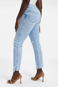 Thumbnail for Good Curve Straight Leg Jeans Indigo, Denim by Good American | LIT Boutique