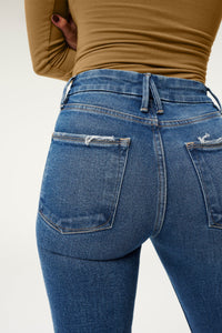 Thumbnail for Good Legs High Rise Cigarette Jean Blue, Denim by Good American | LIT Boutique