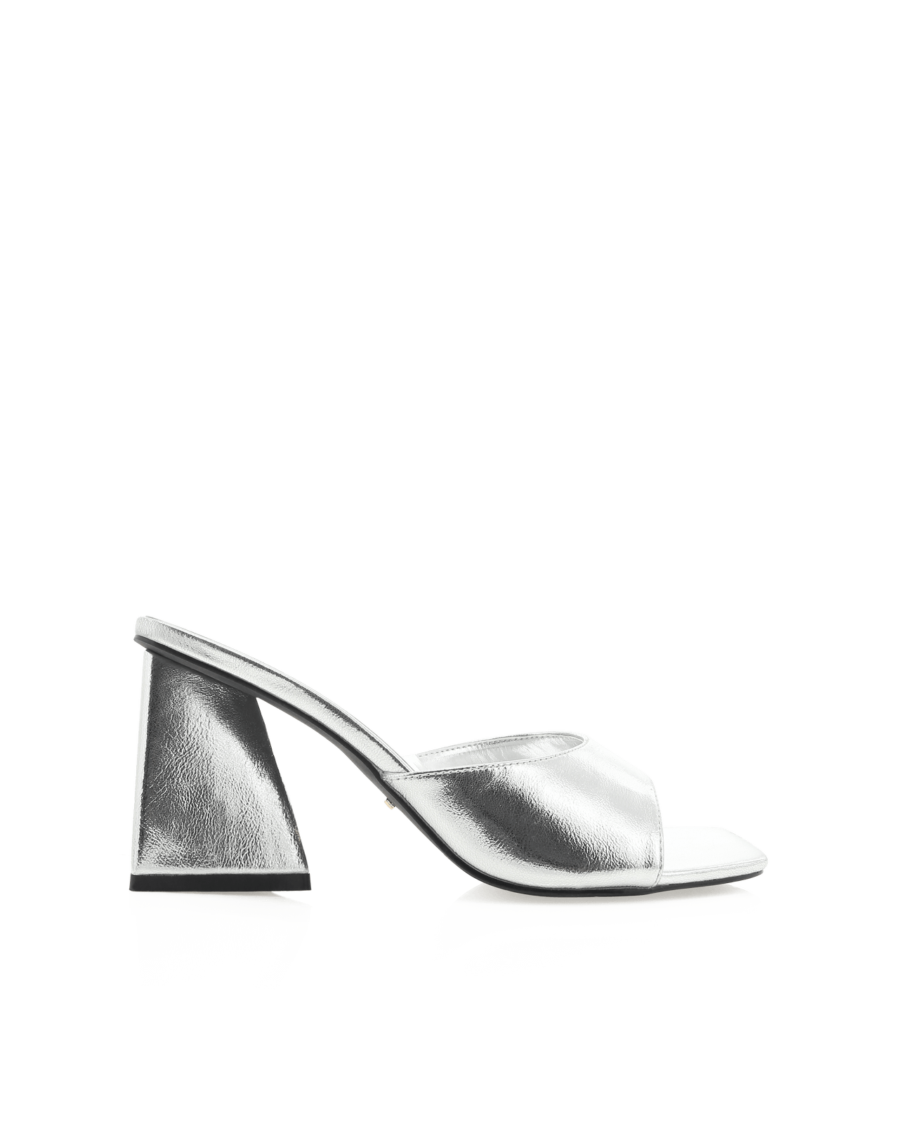 Gracen Metallic Mule Silver, Shoes by Billini Shoes | LIT Boutique