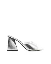 Thumbnail for Gracen Metallic Mule Silver, Shoes by Billini Shoes | LIT Boutique