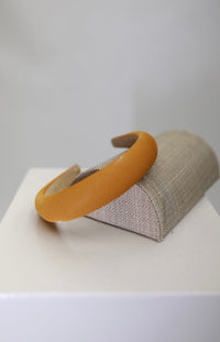 Thumbnail for Harper Croc Headband Mustard, Accessories by Lucca | LIT Boutique