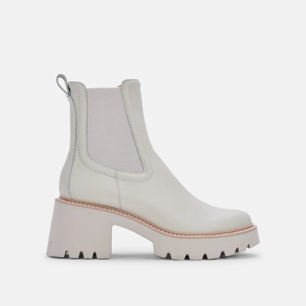 Hawk H2O Leather Bootie Ivory, Shoes by Dolce Vita | LIT Boutique