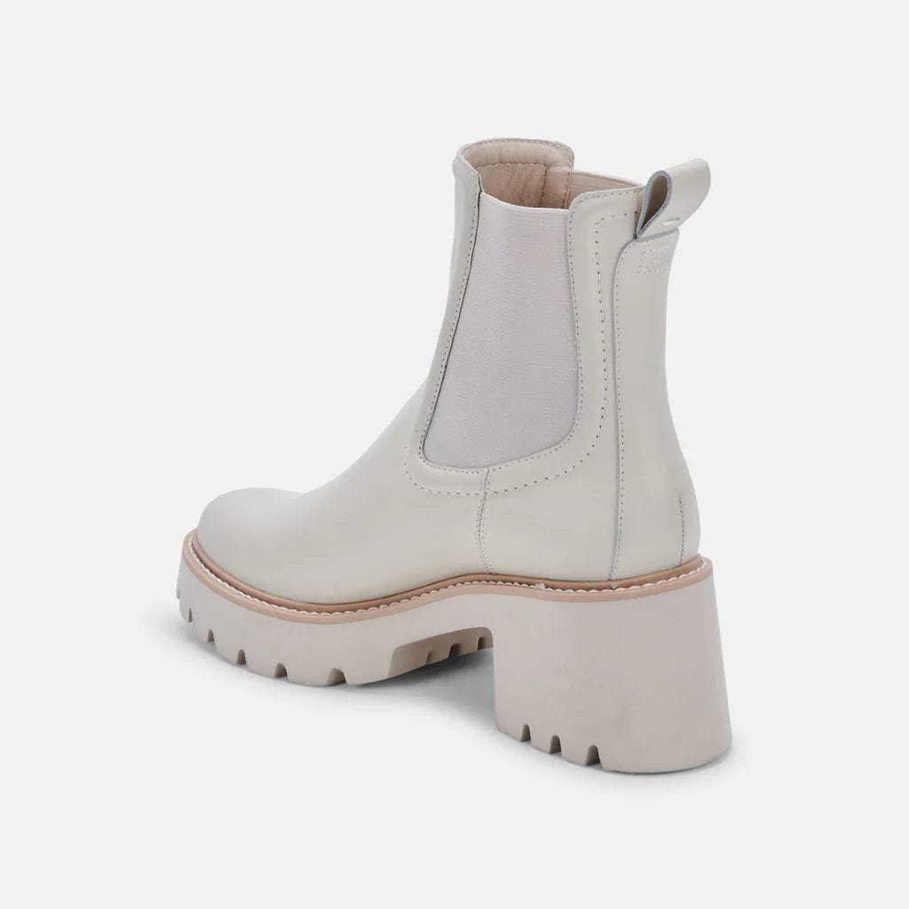 Hawk H2O Leather Bootie Ivory, Shoes by Dolce Vita | LIT Boutique