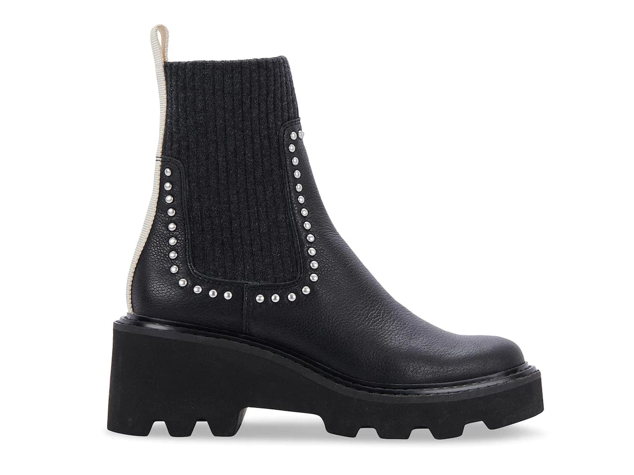 Hoven H2O Studded Leather Boot Black, Shoes by Dolce Vita | LIT Boutique