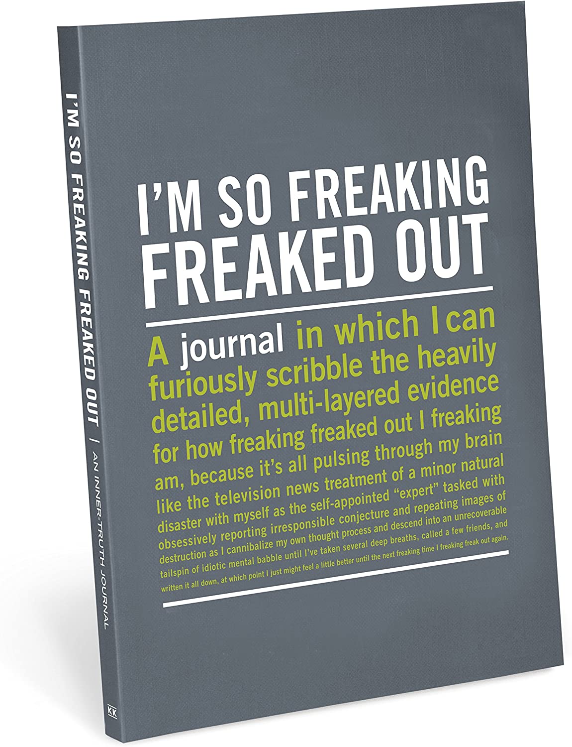 I'm So Freaking Out Inner-Truth Journal, Gift by Knock Knock | LIT Boutique