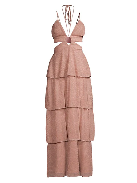 Sophie Maxi Dress Blush Lit Boutique