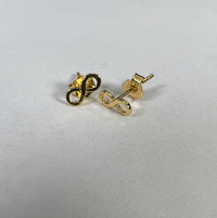 Thumbnail for Infinity Studs 14k Gold, Earring by LX1204 | LIT Boutique