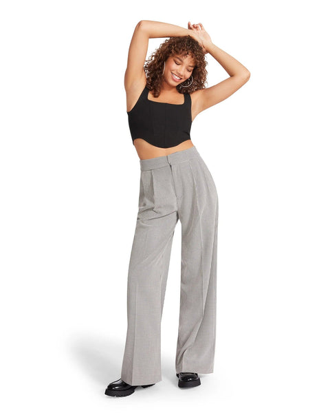 ISABELLA Black Wide Leg Pant  Women's Designer Pants – Steve