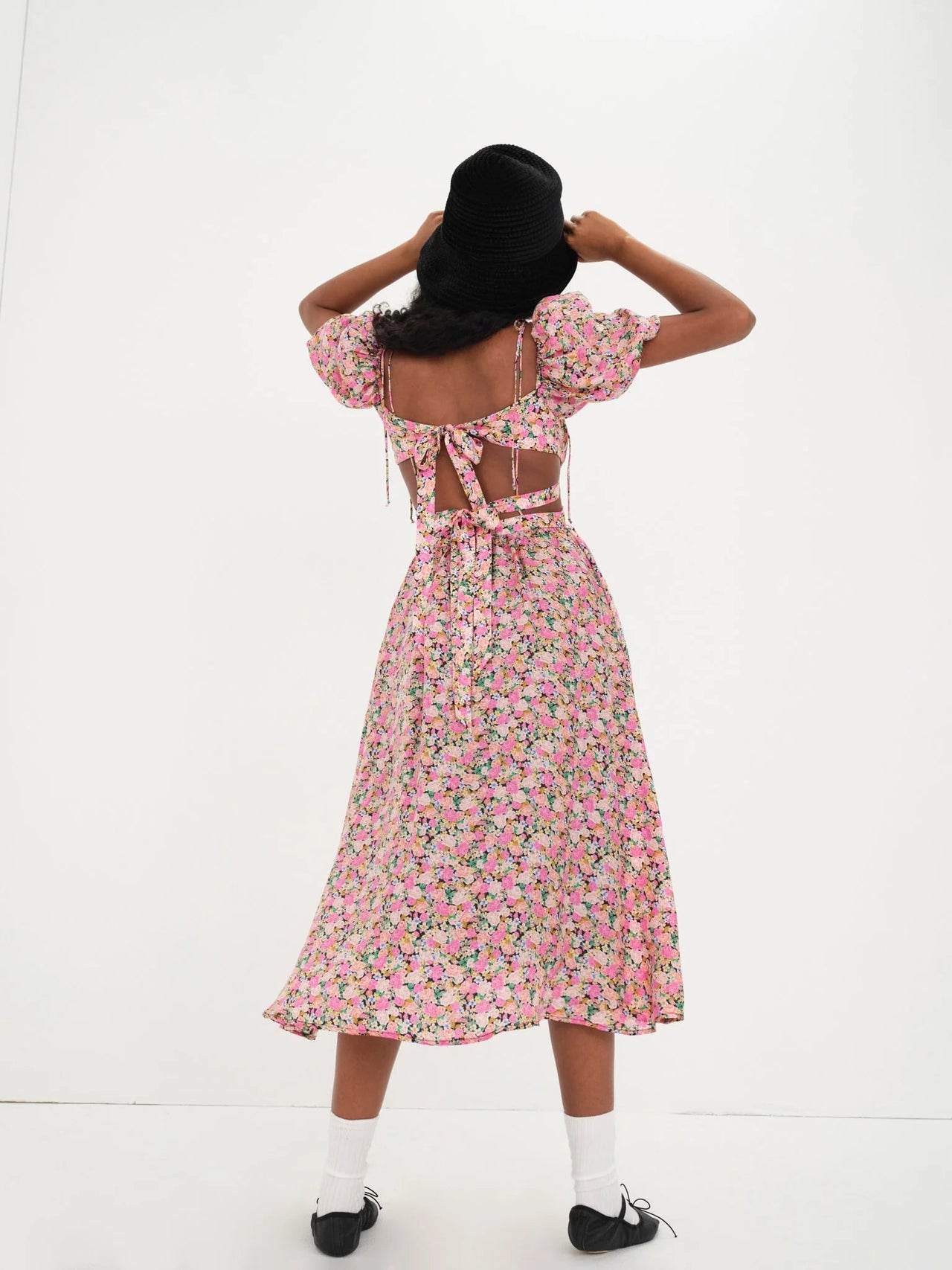Isadora Midi Dress Multi, Dress by For Love & Lemons | LIT Boutique