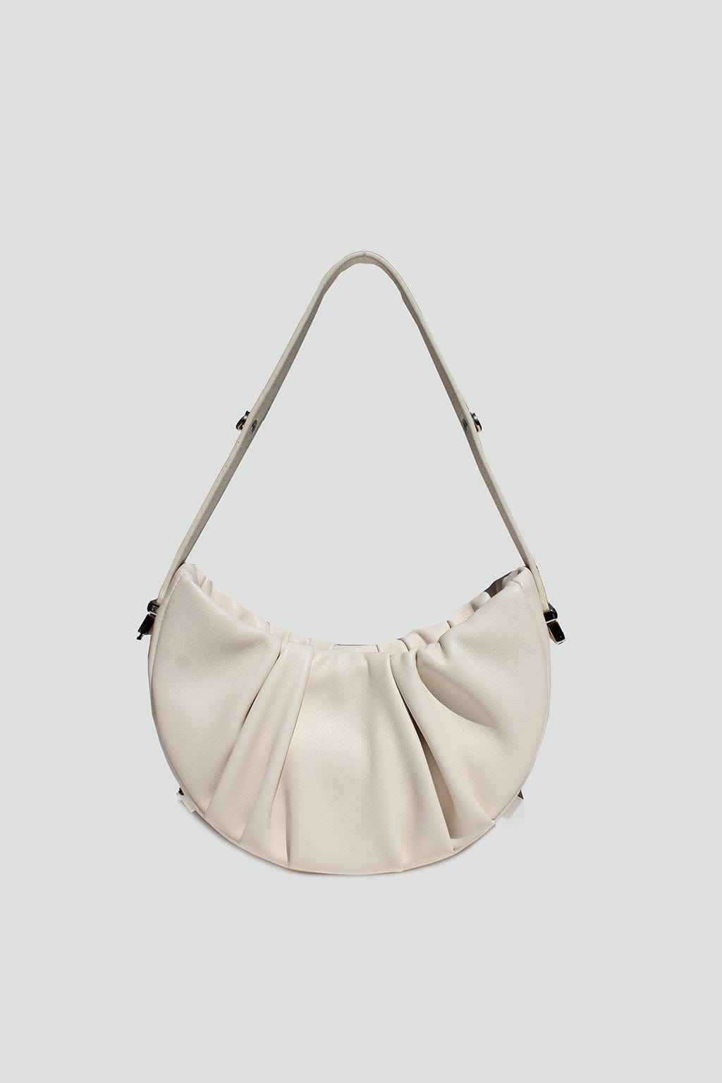 Isla Gathered Round Bag Ivory, Bag by Street Level / Triple 7 Global Inc | LIT Boutique
